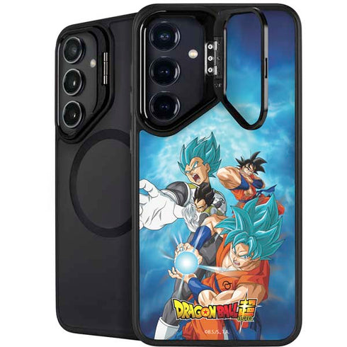 Dragon Ball Super Goku Vegeta Super Ball Galaxy S25 Kickstand Case