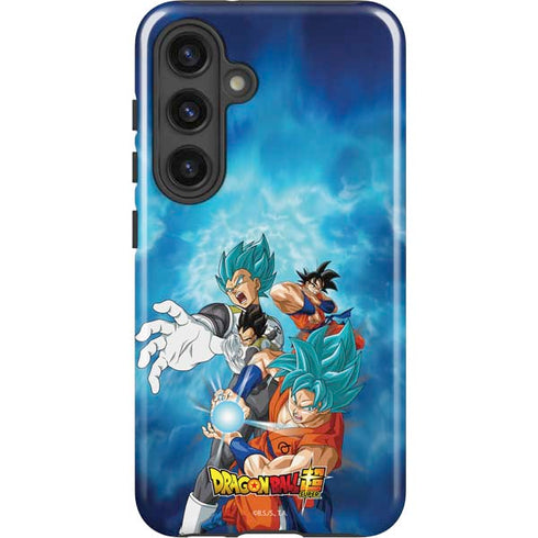 Dragon Ball Super Goku Vegeta Super Ball Galaxy S25 Plus Impact Case