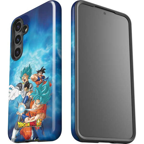 Dragon Ball Super Goku Vegeta Super Ball Galaxy S25 Plus Impact Case