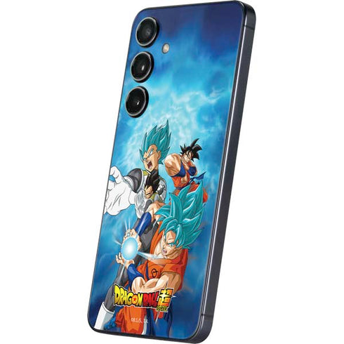 Dragon Ball Super Goku Vegeta Super Ball Galaxy S25 Plus Skin