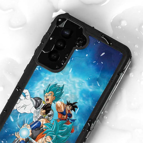 Dragon Ball Super Goku Vegeta Super Ball Galaxy S24 Plus Waterproof Case