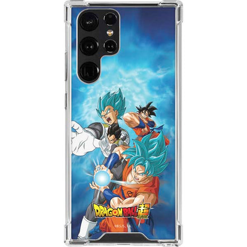 Dragon Ball Super Goku Vegeta Super Ball Galaxy S24 Ultra Clear Case