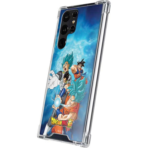 Dragon Ball Super Goku Vegeta Super Ball Galaxy S24 Ultra Clear Case