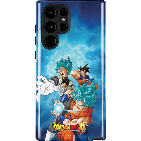 Dragon Ball Super Goku Vegeta Super Ball Galaxy S25 Ultra Impact Case
