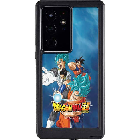 Dragon Ball Super Goku Vegeta Super Ball Galaxy S24 Ultra Waterproof Case