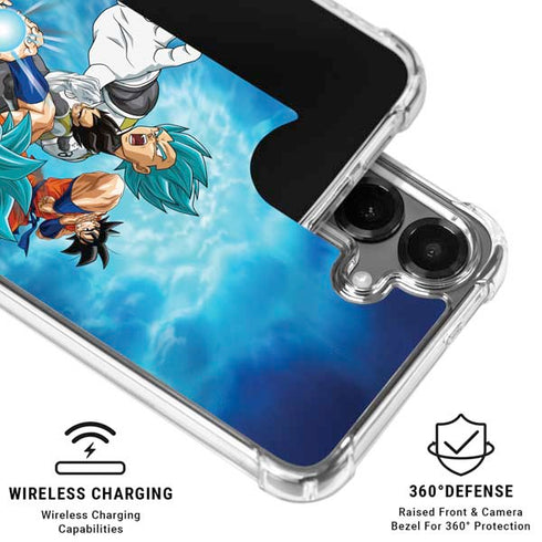 Dragon Ball Super Goku Vegeta Super Ball Galaxy S26 Clear Case