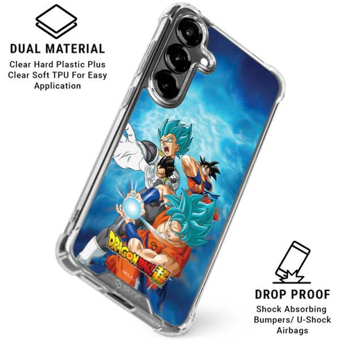 Dragon Ball Super Goku Vegeta Super Ball Galaxy S26 Clear Case