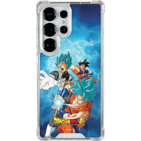 Dragon Ball Super Goku Vegeta Super Ball Galaxy S26 Ultra Clear Case