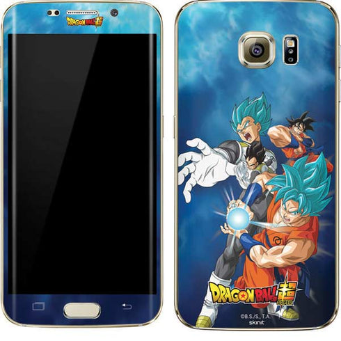 Dragon Ball Super Goku Vegeta Super Ball Galaxy S7 Edge Skin