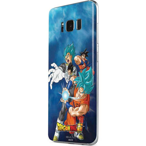 Dragon Ball Super Goku Vegeta Super Ball Galaxy S8 Skin