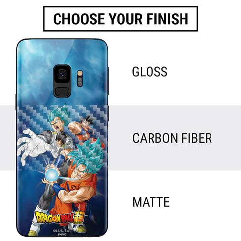 Dragon Ball Super Goku Vegeta Super Ball Galaxy S9 Skin
