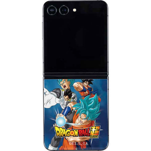Dragon Ball Super Goku Vegeta Super Ball Galaxy Z Flip5 5G Skin