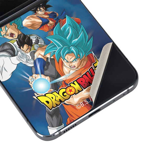Dragon Ball Super Goku Vegeta Super Ball Galaxy Z Flip5 5G Skin