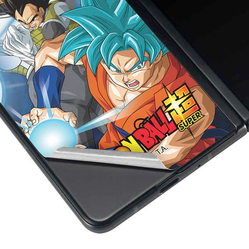 Dragon Ball Super Goku Vegeta Super Ball Galaxy Z Fold4 5G Skin