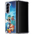 Dragon Ball Super Goku Vegeta Super Ball Galaxy Z Fold5 5G Clear Case