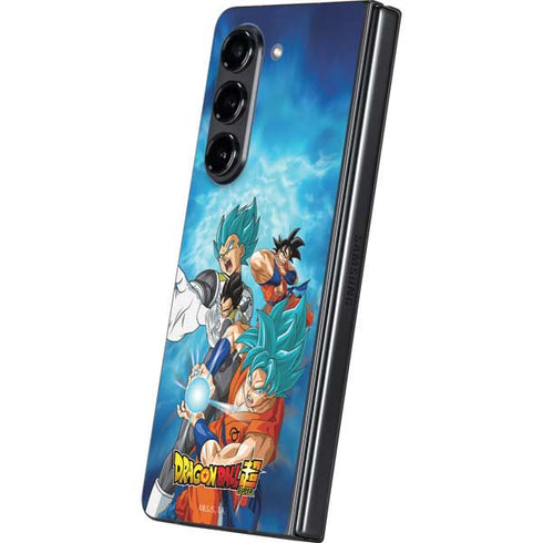 Dragon Ball Super Goku Vegeta Super Ball Galaxy Z Fold5 5G Skin