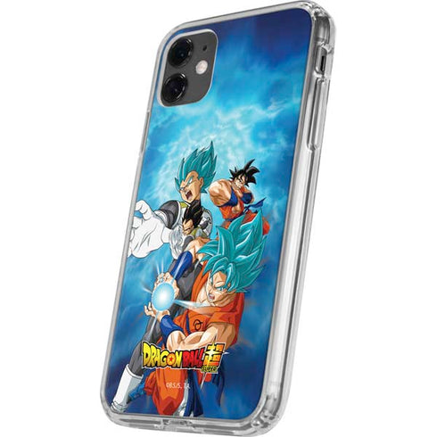 Dragon Ball Super Goku Vegeta Super Ball iPhone 11 Clear Case