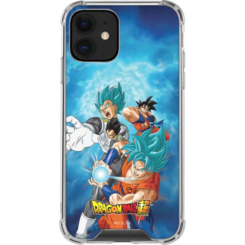 Dragon Ball Super Goku Vegeta Super Ball iPhone 12 Clear Case