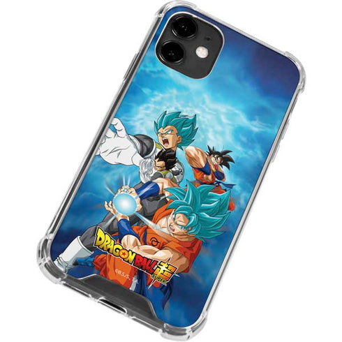 Dragon Ball Super Goku Vegeta Super Ball iPhone 12 Clear Case