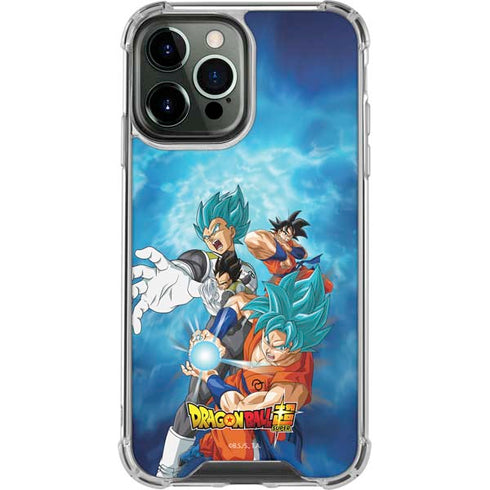 Dragon Ball Super Goku Vegeta Super Ball iPhone 13 Pro Max Clear Case