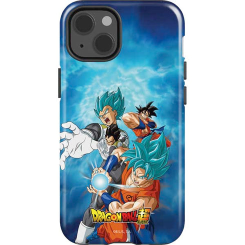 Dragon Ball Super Goku Vegeta Super Ball iPhone 15 Plus Impact Case