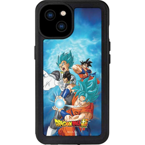 Dragon Ball Super Goku Vegeta Super Ball iPhone 15 Plus Waterproof Case