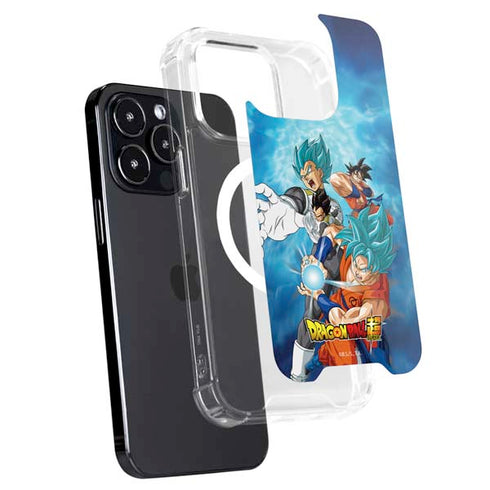 Dragon Ball Super Goku Vegeta Super Ball iPhone 15 Pro MagSafe Case
