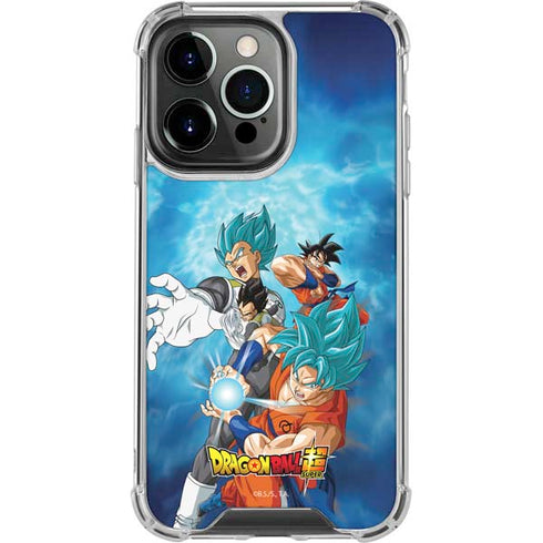 Dragon Ball Super Goku Vegeta Super Ball iPhone 15 Pro Max Clear Case