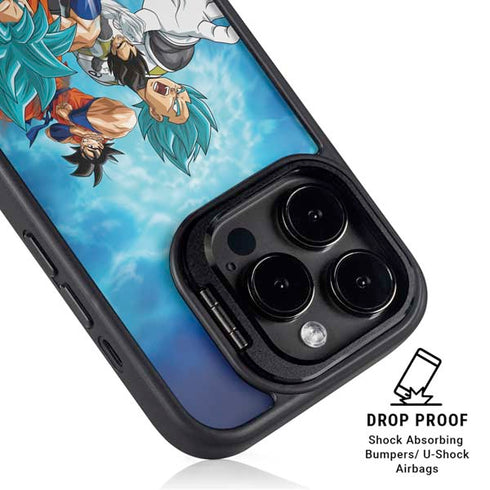 Dragon Ball Super Goku Vegeta Super Ball iPhone 15 Pro Max Kickstand Case