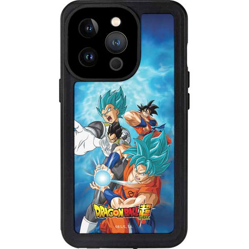 Dragon Ball Super Goku Vegeta Super Ball iPhone 15 Pro Waterproof Case