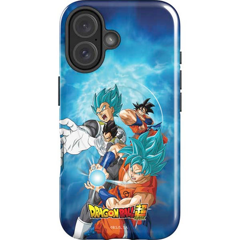 Dragon Ball Super Goku Vegeta Super Ball iPhone 16 Plus Magsafe Impact Case