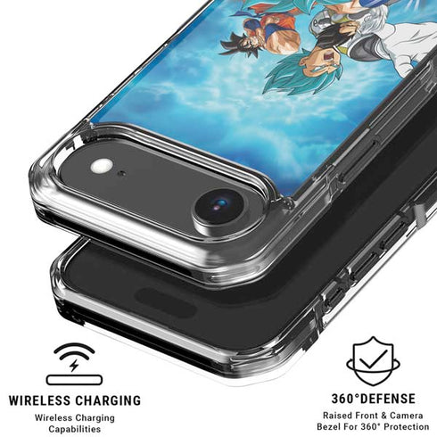 Dragon Ball Super Goku Vegeta Super Ball iPhone 17 Air Clear Case
