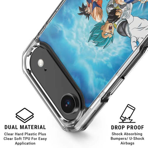 Dragon Ball Super Goku Vegeta Super Ball iPhone 17 Air Clear Case