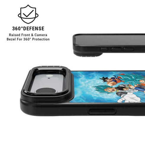 Dragon Ball Super Goku Vegeta Super Ball iPhone 17 Air Kickstand Case