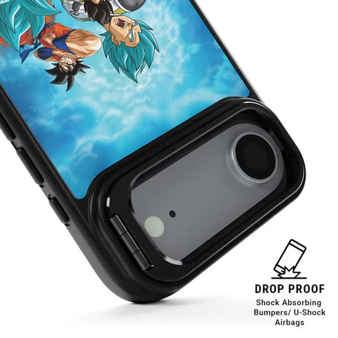 Dragon Ball Super Goku Vegeta Super Ball iPhone 17 Air Kickstand Case