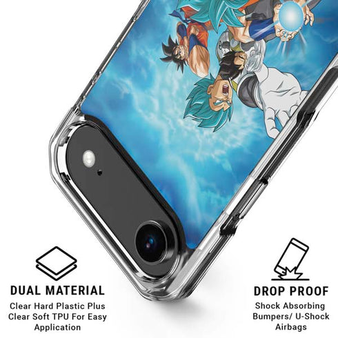 Dragon Ball Super Goku Vegeta Super Ball iPhone 17 Air MagSafe Case