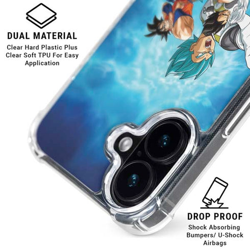 Dragon Ball Super Goku Vegeta Super Ball iPhone 17 Clear Case