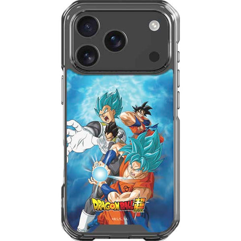 Dragon Ball Super Goku Vegeta Super Ball iPhone 17 Pro Clear Case