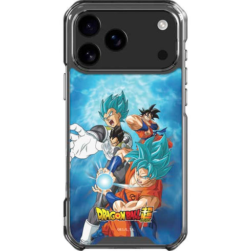 Dragon Ball Super Goku Vegeta Super Ball iPhone 17 Pro Max Clear Case