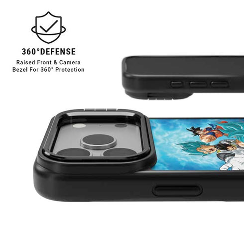 Dragon Ball Super Goku Vegeta Super Ball iPhone 17 Pro Max Kickstand Case