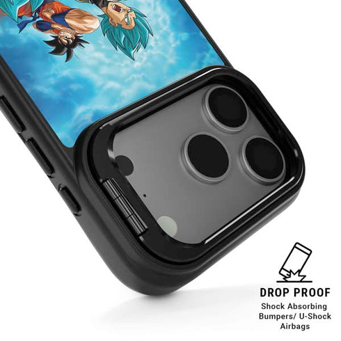 Dragon Ball Super Goku Vegeta Super Ball iPhone 17 Pro Max Kickstand Case