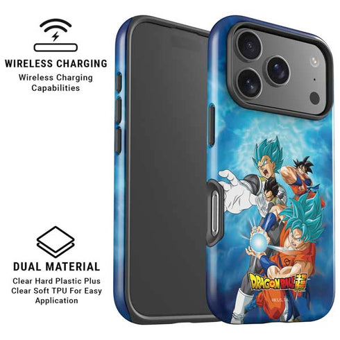 Dragon Ball Super Goku Vegeta Super Ball iPhone 17 Pro Max Magsafe Impact Case