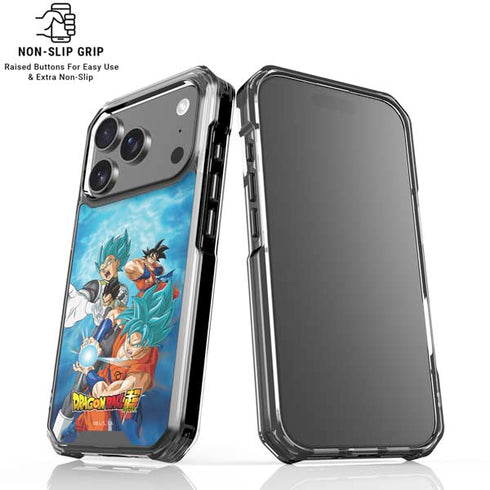 Dragon Ball Super Goku Vegeta Super Ball iPhone 18 Pro Clear Case