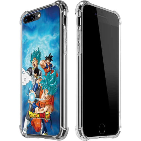 Dragon Ball Super Goku Vegeta Super Ball iPhone 7/8 Plus Clear Case