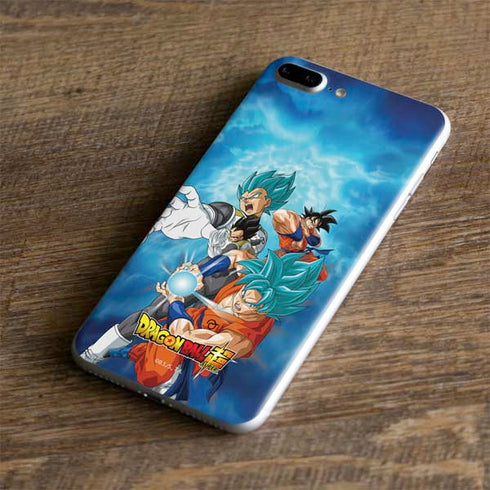 Dragon Ball Super Goku Vegeta Super Ball iPhone 8 Plus Skin