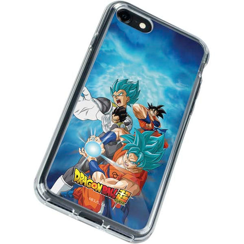 Dragon Ball Super Goku Vegeta Super Ball iPhone SE (2nd & 3rd Gen) Clear Case