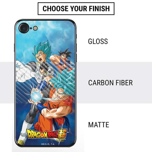 Dragon Ball Super Goku Vegeta Super Ball iPhone SE (2nd & 3rd Gen) Skin