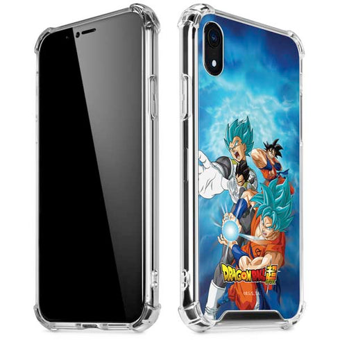 Dragon Ball Super Goku Vegeta Super Ball iPhone XR Clear Case