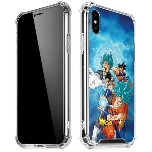 Dragon Ball Super Goku Vegeta Super Ball iPhone XS Max Clear Case