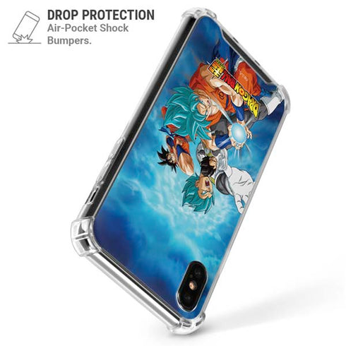 Dragon Ball Super Goku Vegeta Super Ball iPhone XS Max Clear Case